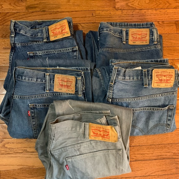 Levi's Other - Vintage Levi’s lot of 5 size 40x30